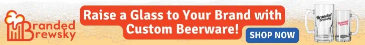 Raise a glass to your brand with custom beerware!