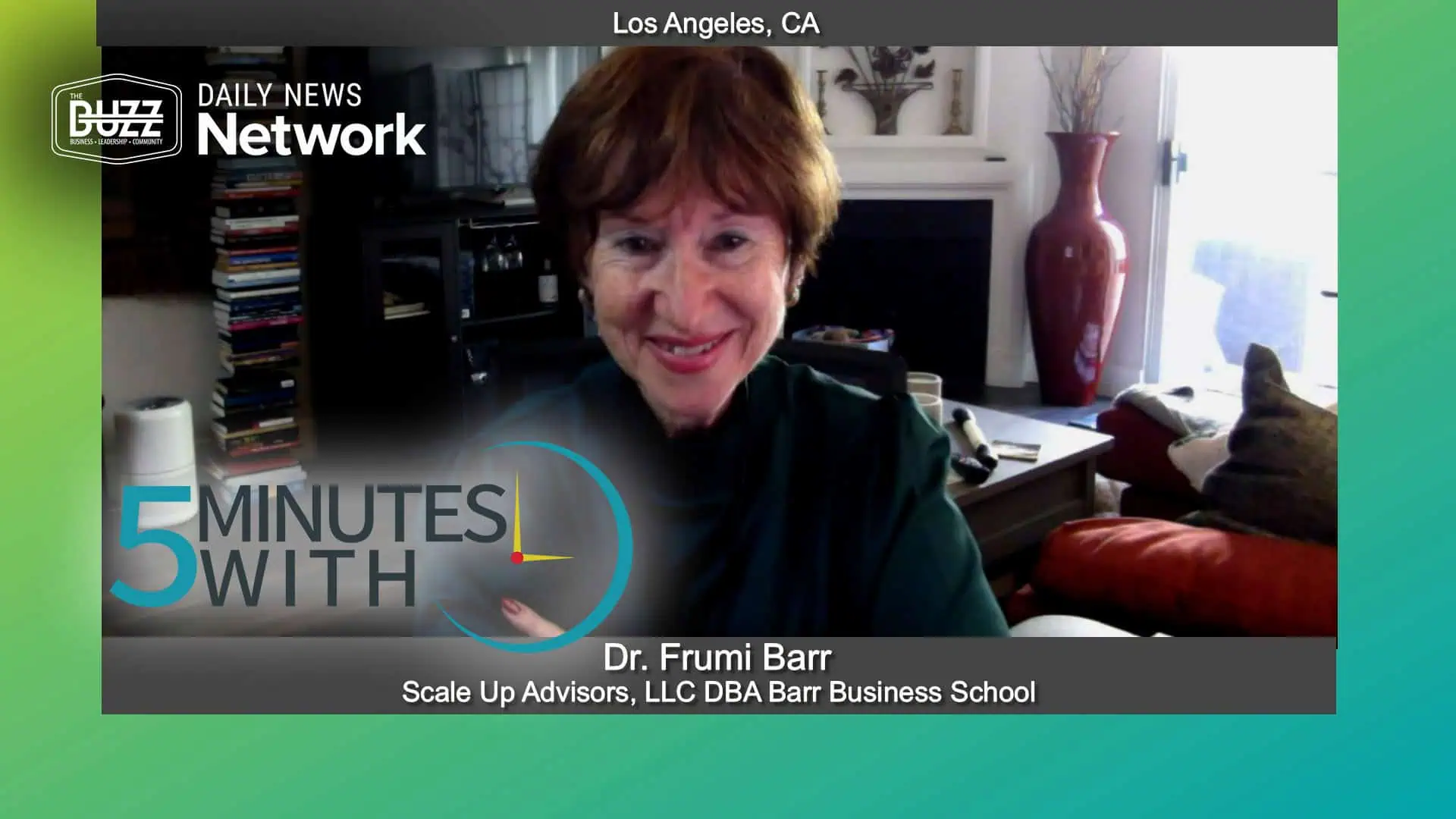 5 Minutes With Dr. Frumi Barr of DBA Barr Business School