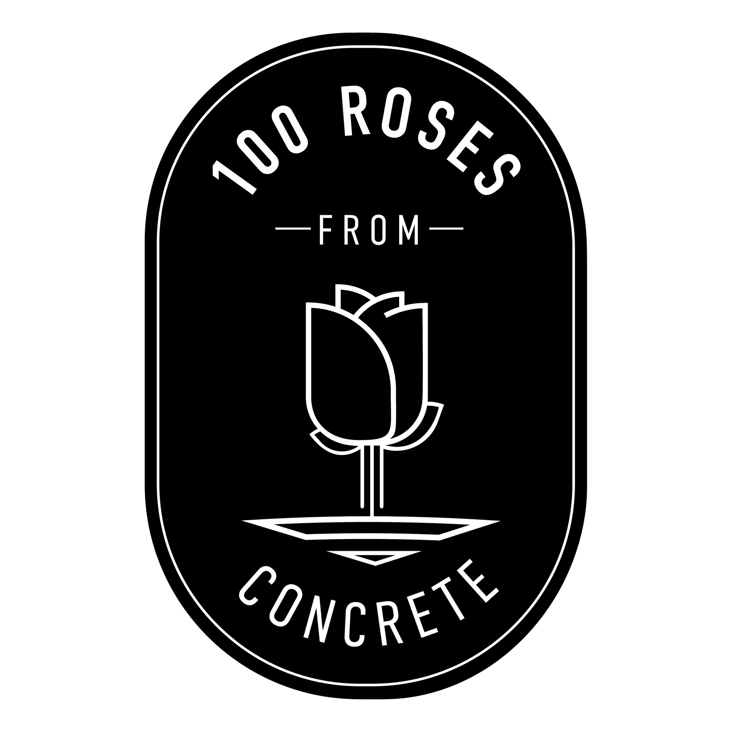 100 Roses From Concrete