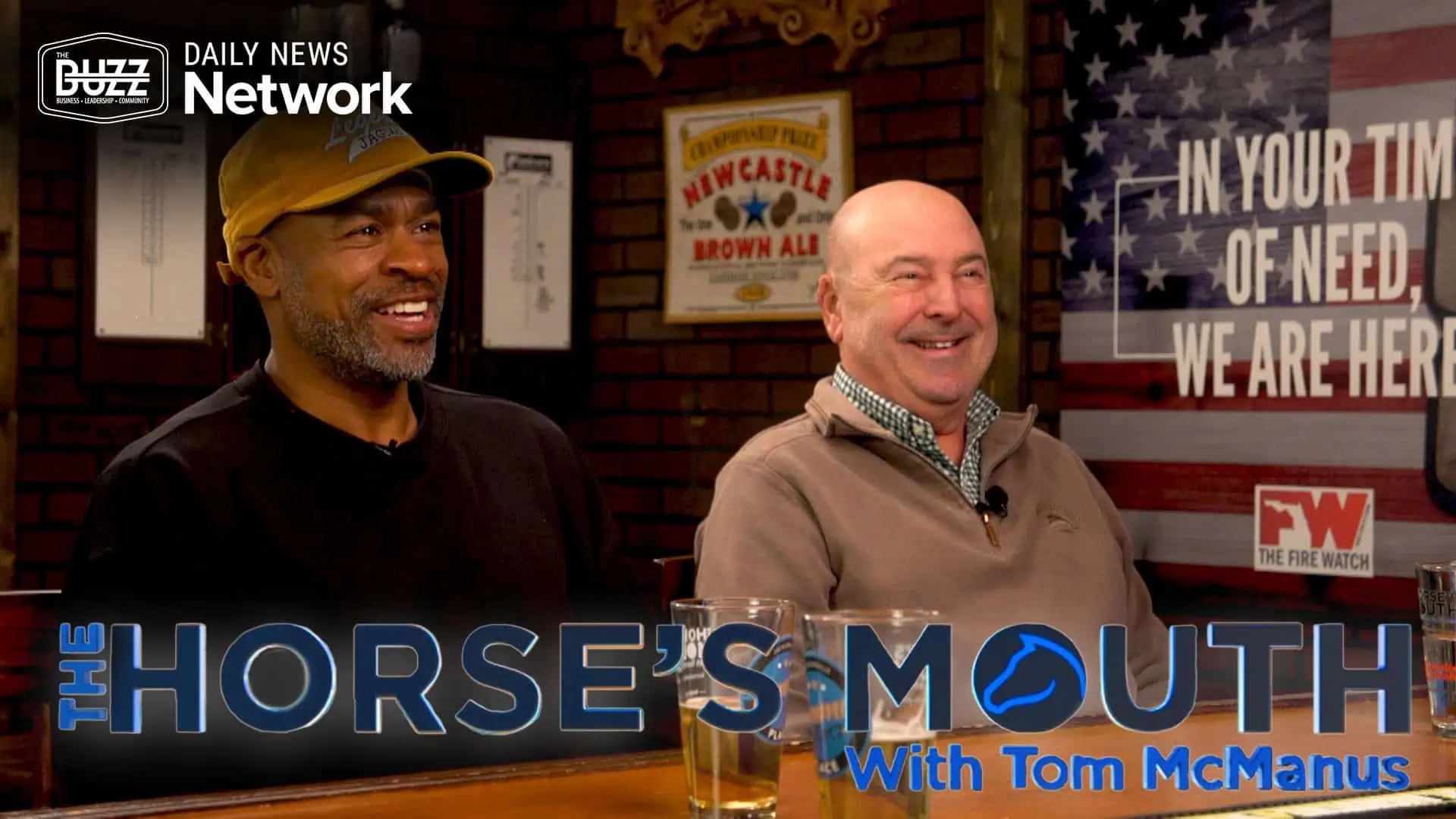 The Horses Mouth Aaron Beasley, Major Harding, and Coach Dave Campo