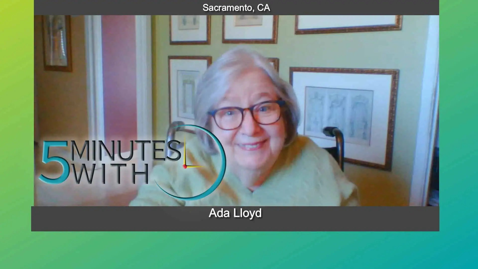 5 Minutes With Ada Lloyd