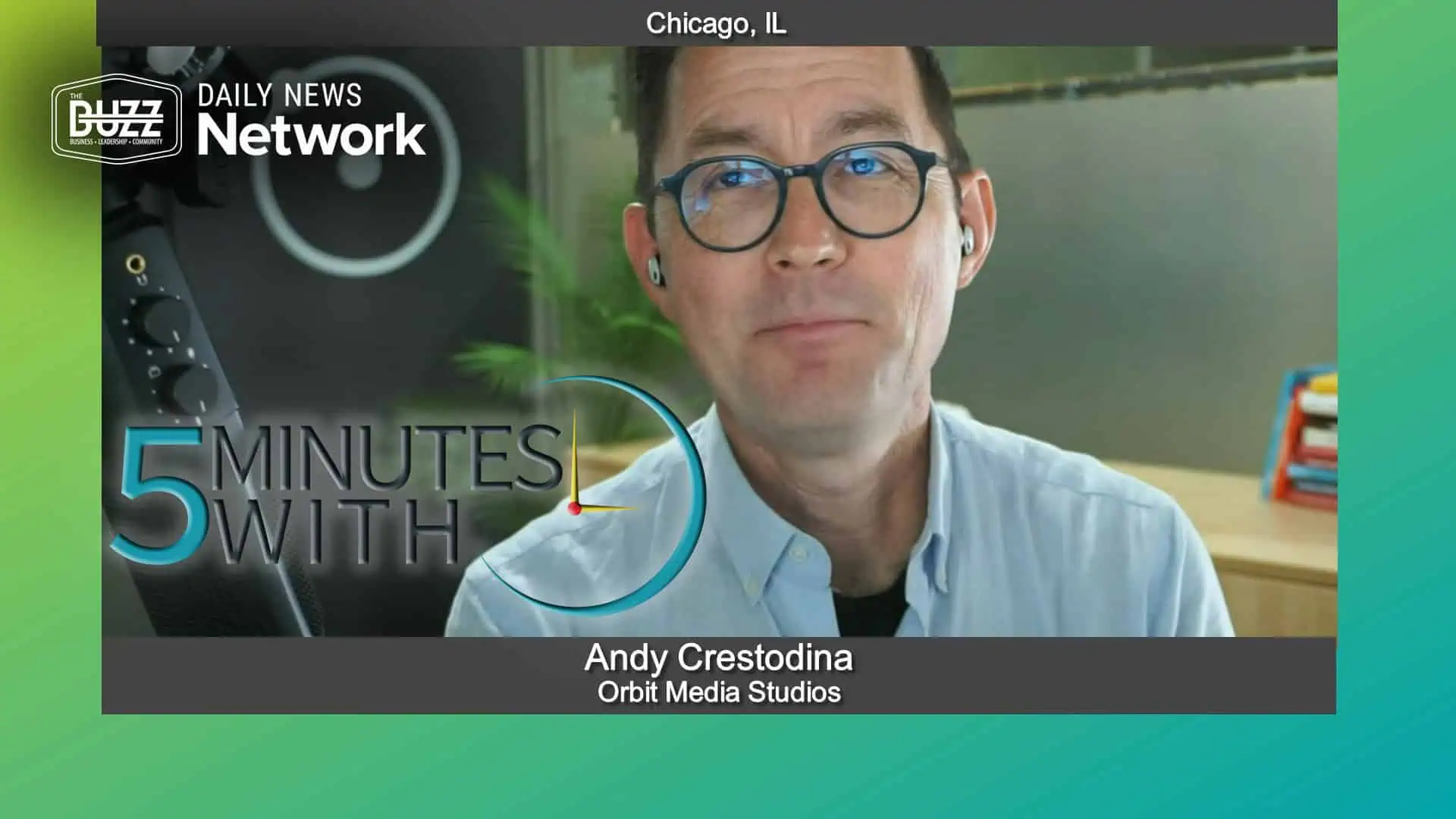 “5 Minutes With” Andy Crestodina of Orbit Media Studios