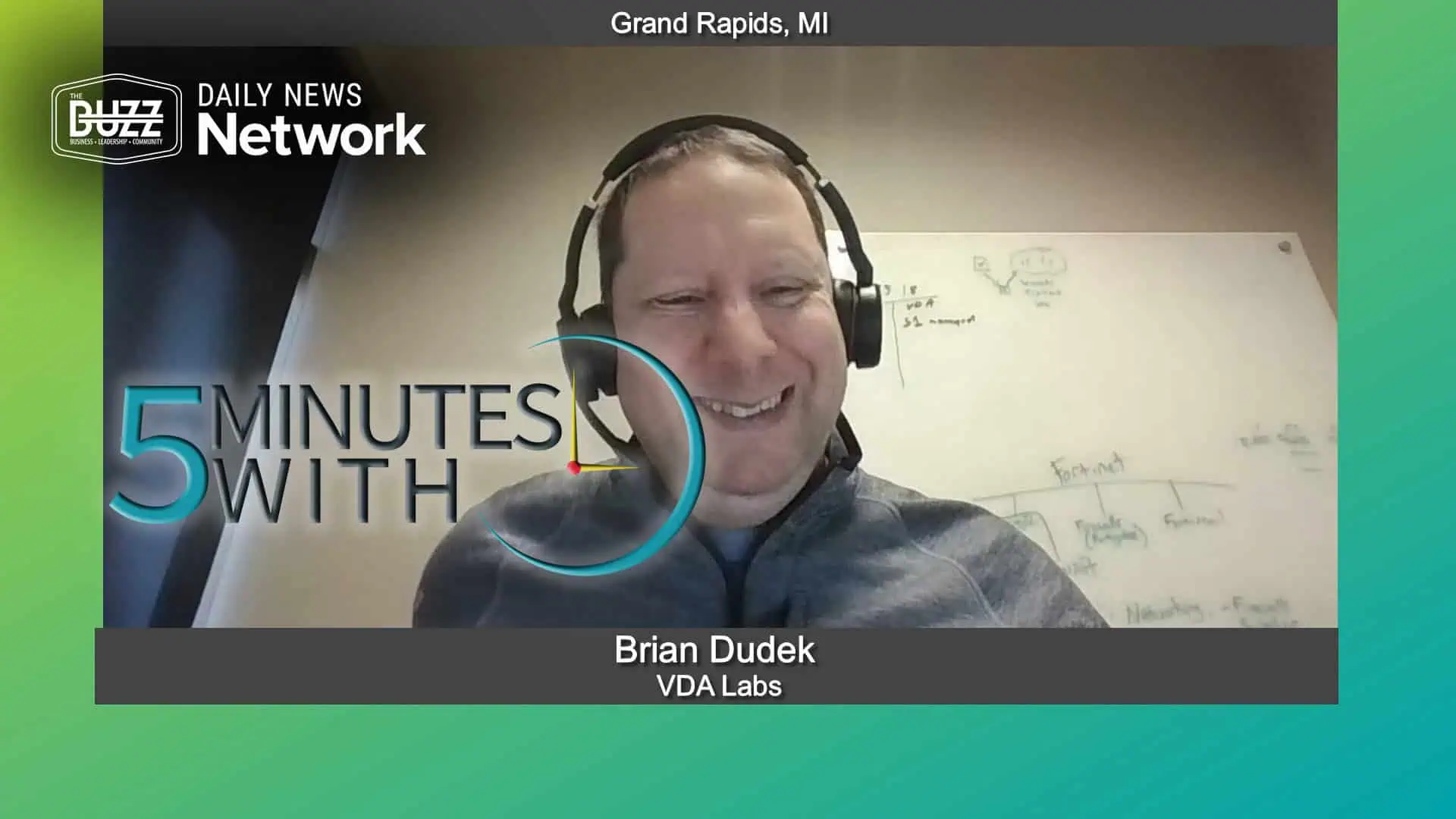 5 Minutes With Brian Dudek of VDA Labs