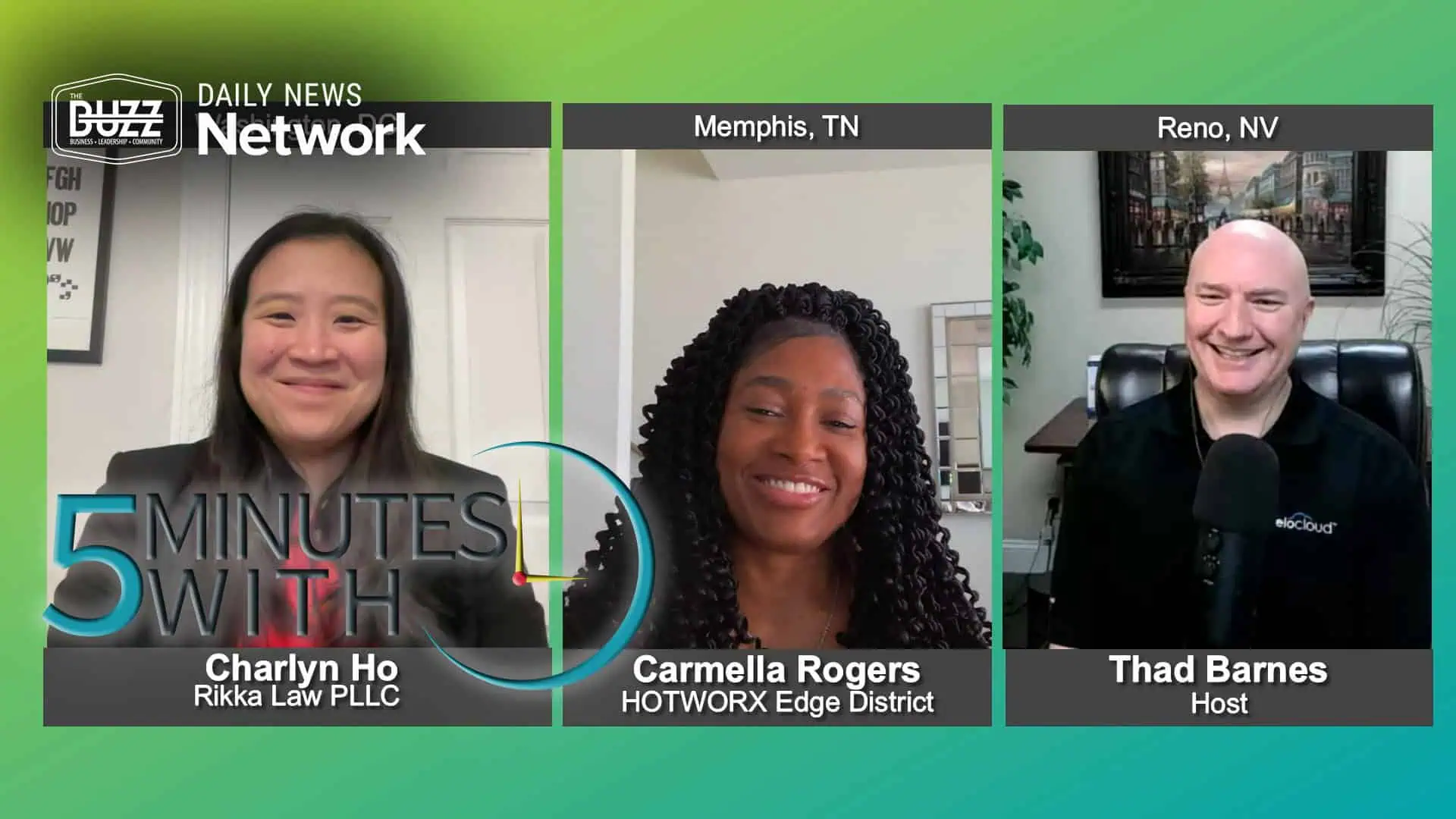 5 Minutes With Carmella Rogers of HOTWORX Edge District and Charlyn Ho of Rikka Law PLLC
