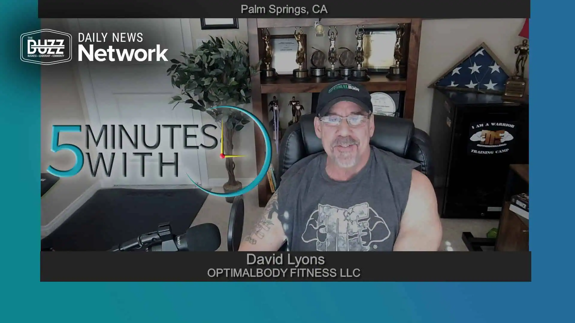 5 Minutes With David Lyons of OPTIMALBODY FITNESS LLC