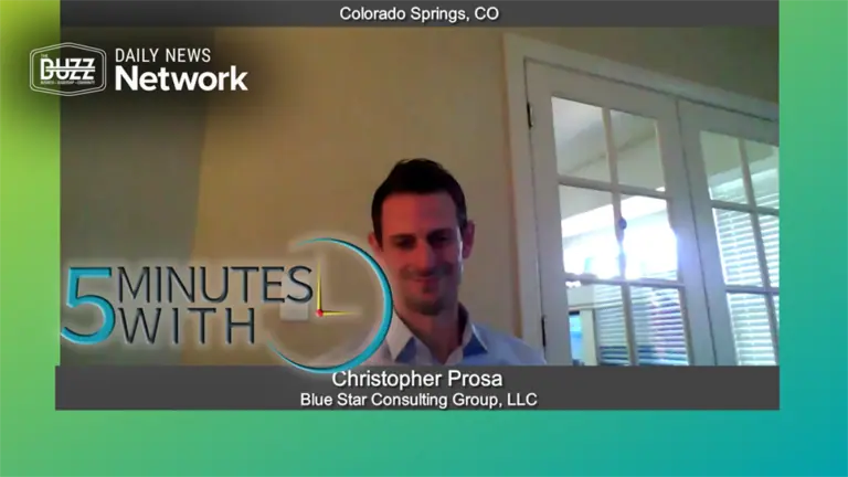 5 Minutes With Christopher Prosa of Blue Star Consulting Group LLC