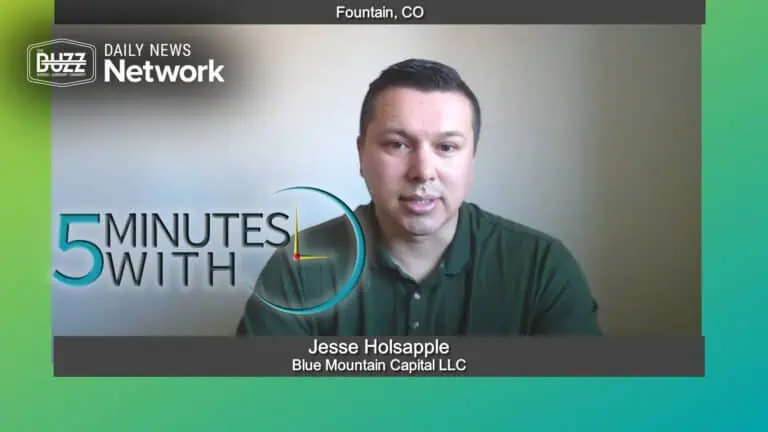 5 Minutes With Jesse Holsapple of Blue Mountain Capital LLC