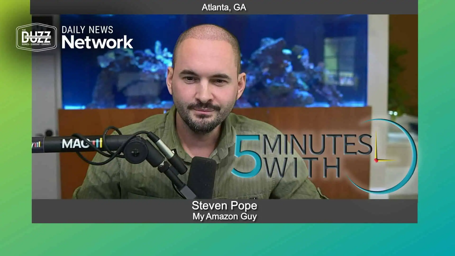 5 Minutes With Steven Pope of My Amazon Guy