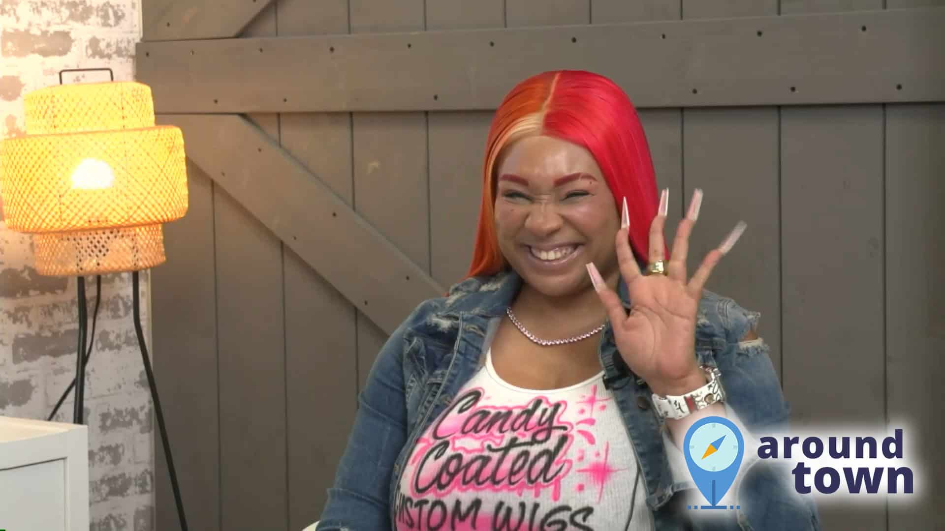 Around Town with Angel Brooks of Candy Coated Custom Wigs & Beauty Coture