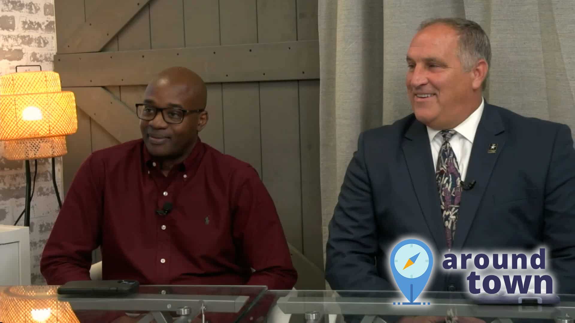 Around Town with Gregory Grant and Trenton Hightower of the National Association for Community College Entrepreneurship
