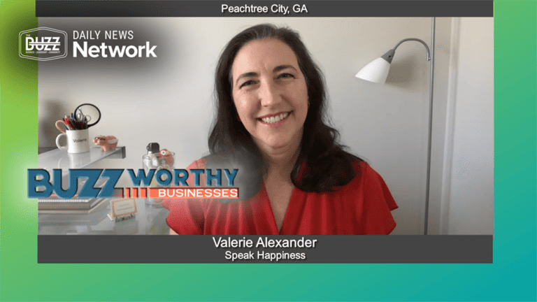 Buzzworthy Businesses with Valerie Alexander of Speak Happiness