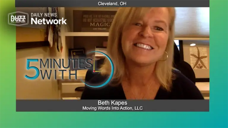 5 Minutes With Beth Kapes of Moving Words Into Action, LLC