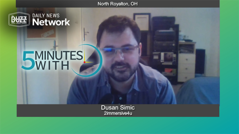 5 Minutes With Dusan Simic of 2immersive4u