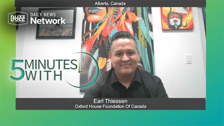5 Minutes With Earl Thiessen of Oxford House Foundation Of Canada