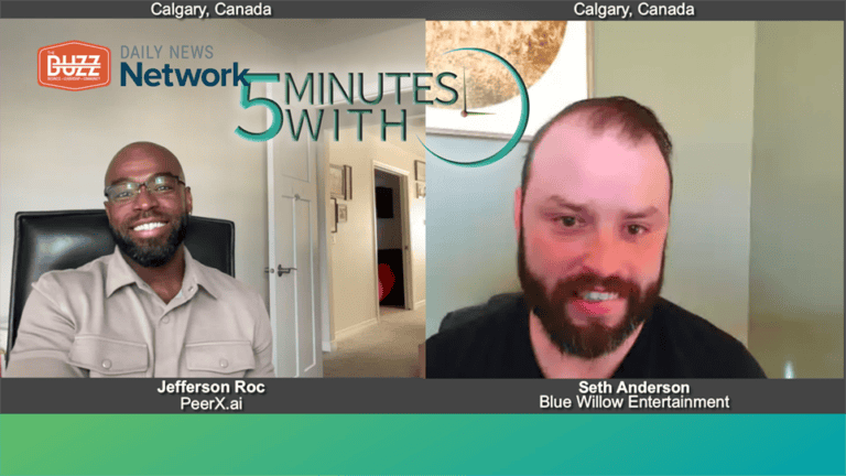 5 Minutes With Jefferson Roc of PeerX.ai and Seth Anderson of Blue Willow Entertainment