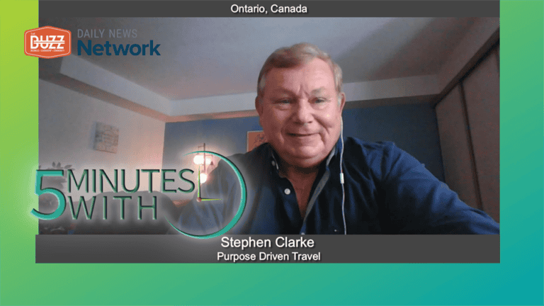 5 Minutes With Stephen Clarke of Purpose Driven Travel