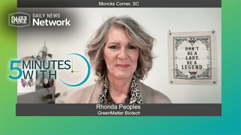 5 Minutes With Rhonda Peoples of GreenMatter Biotech