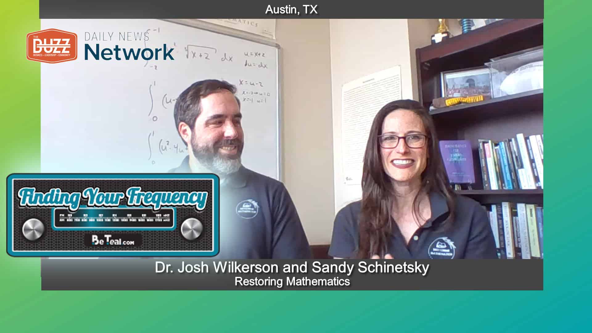 Finding Your Frequency with Sandy Schinetsky and Josh Wilkerson of Restoring Mathematics