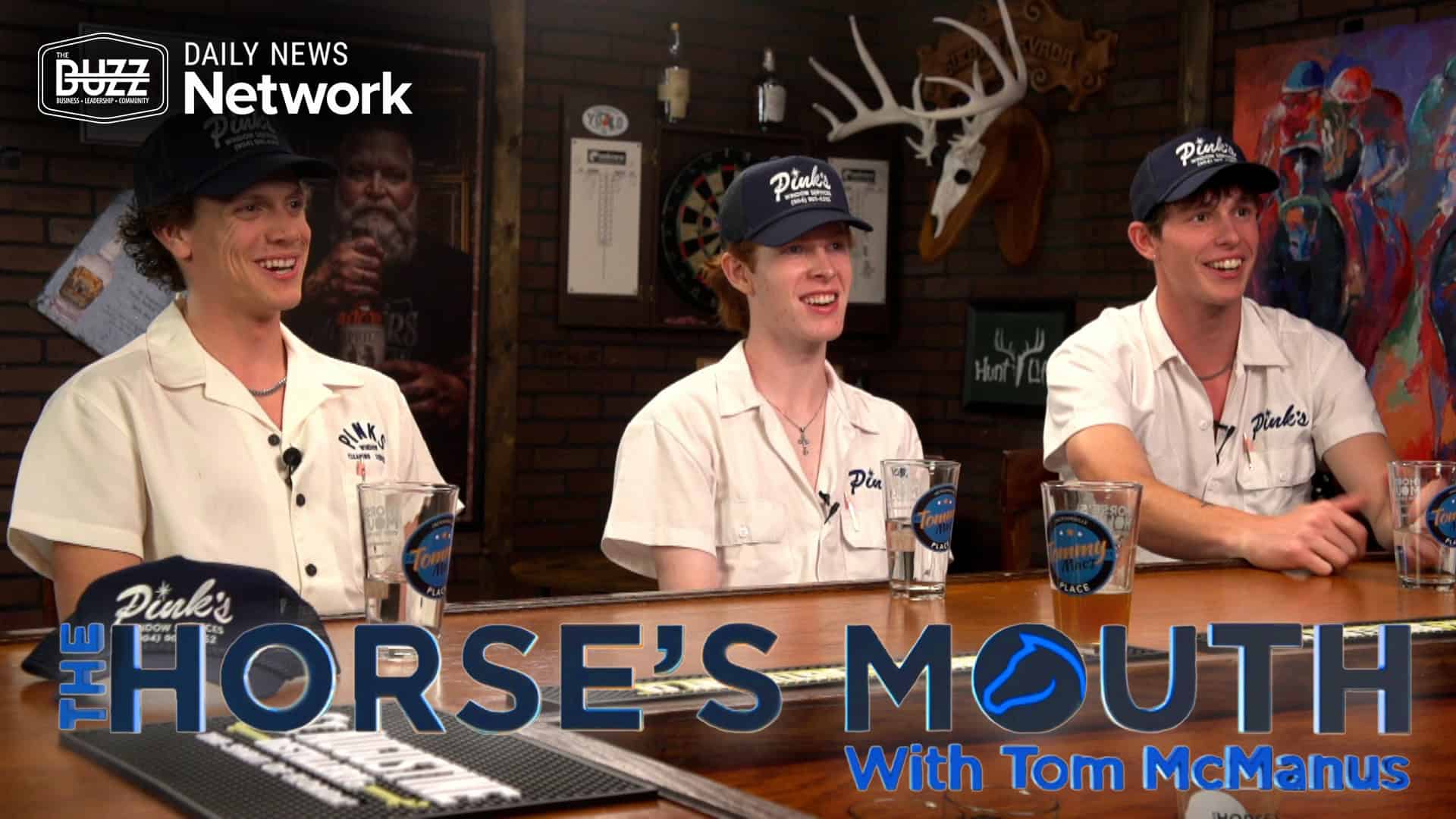 The Horses Mouth with Noah Rhodes, Ethan Stephens, Ethan Forman, Major Harding and Coach Dave Campo