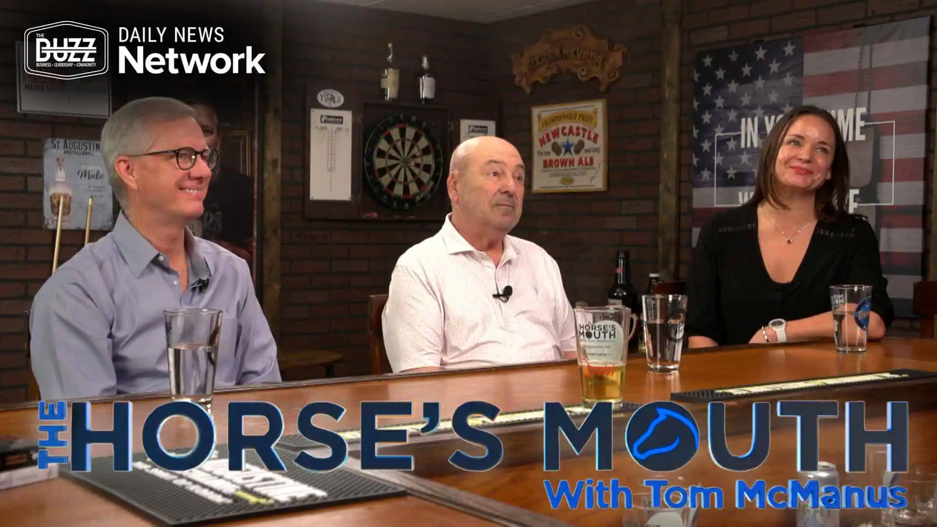 The Horses Mouth Terry Iverson, Major Harding and Carolyn McClure